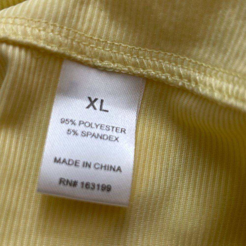 Yellow Collared Tank - Picture 3 of 3